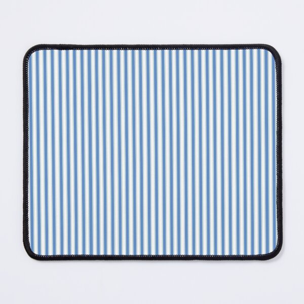 Item preview, French Bright Blue Stripes - Designs For Chefs - WLPT designed and sold by WeLovePlantsToo.