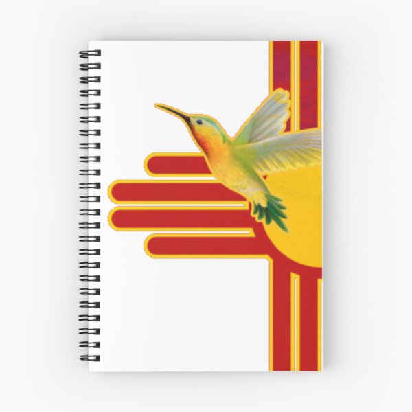 Item preview, Hummingbird New Mexico Flag Zia Symbol Nature Bird Southwest Sun designed and sold by sadedream.