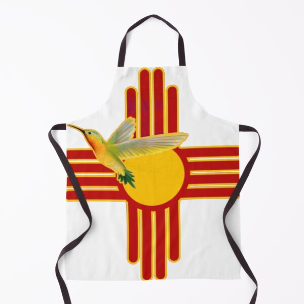 Item preview, Hummingbird New Mexico Flag Zia Symbol Nature Bird Southwest Sun designed and sold by sadedream.