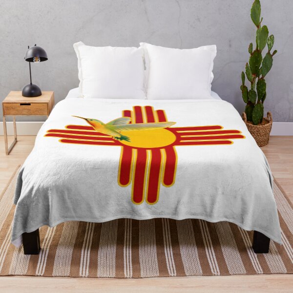 Item preview, Hummingbird New Mexico Flag Zia Symbol Nature Bird Southwest Sun designed and sold by sadedream.