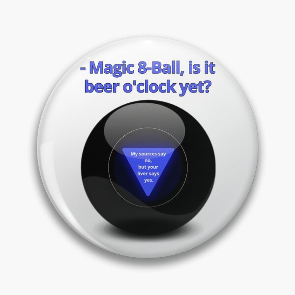 Item preview, Magic Ball chats with Alco-enthusiast 1 designed and sold by NickTaroDesign.