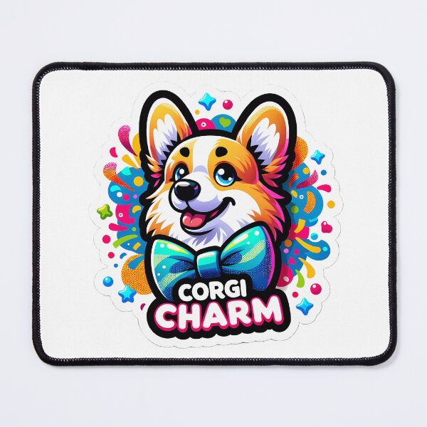 Item preview, Corgi Charm designed and sold by DiverseDoodles.