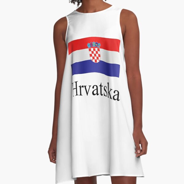 Croatian flag waving Hrvatska Sticker for Sale by stuwdamdorp