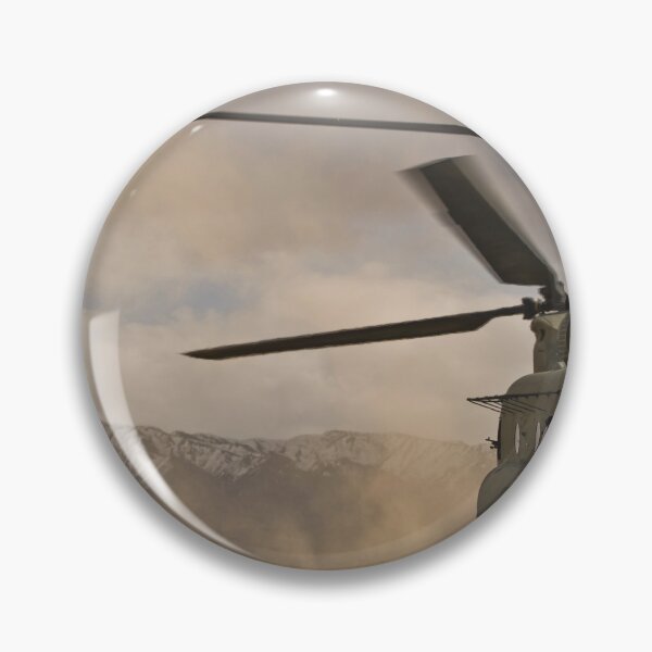 Item preview, STK108859M-U.S. Army CH-47 Chinook helicopters depart a military base in Afghanistan. designed and sold by StocktrekImages.