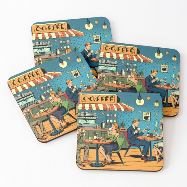 Item preview, Coffee Shop Blues designed and sold by ivyyswan.