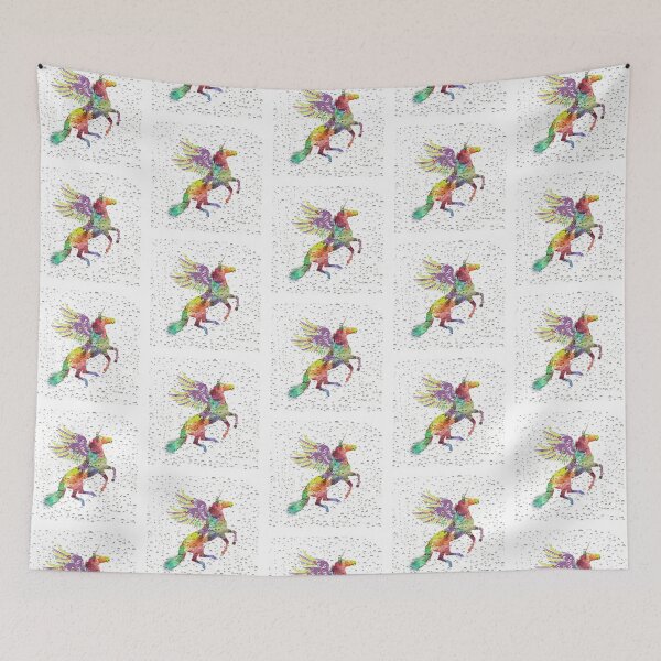 Item preview, a horse prancing in the rain designed and sold by elciart.