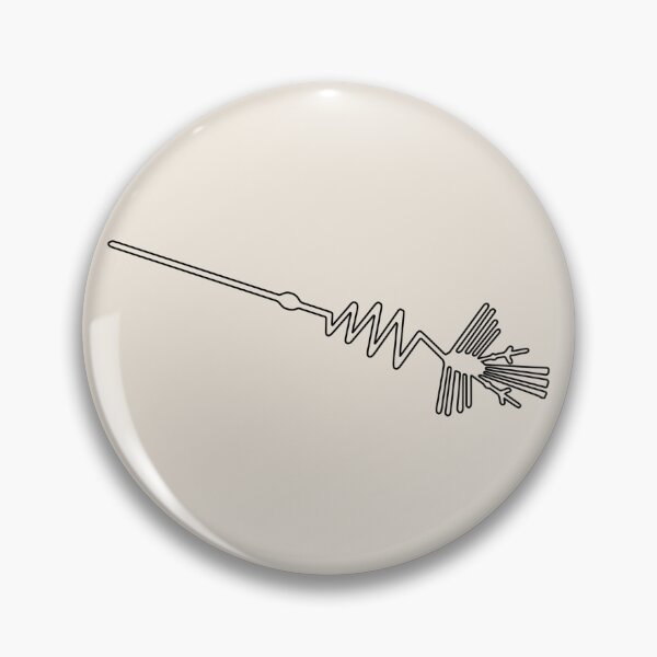 Item preview, Nazca Heron in Bold Black - Peruvian Geoglyphs designed and sold by kernowerno.