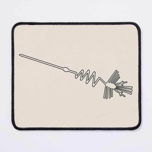 Item preview, Nazca Heron in Bold Black - Peruvian Geoglyphs designed and sold by kernowerno.