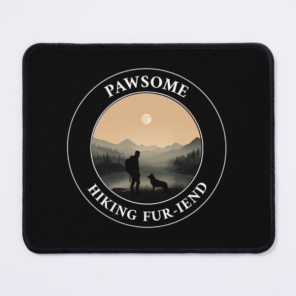 Item preview, Pawsome Hiking Friend Hiking with my Furry Friend Dog Hiking  designed and sold by OliveAndSnow.