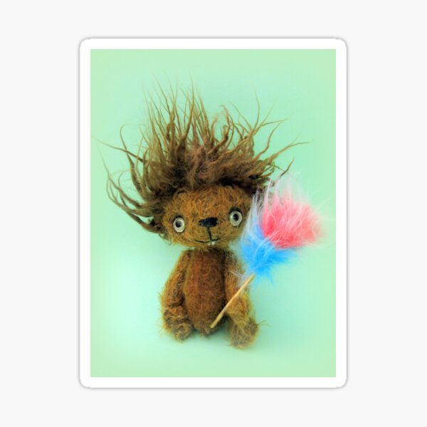 Diddy Doddy, Ken Dodd teddy bear Sticker