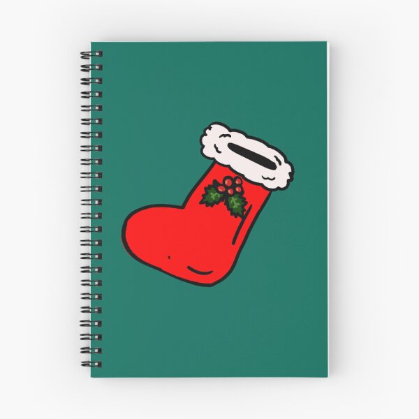 Item preview, christmas stocking with christmas holly and green background designed and sold by Karen Ekdahl.