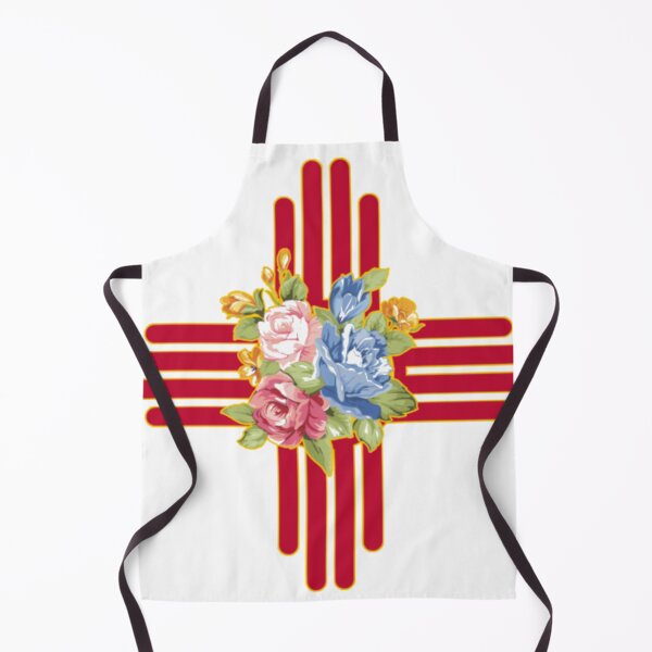 Item preview, New Mexico Flag Zia Symbol Flower Nature Southwestern designed and sold by sadedream.