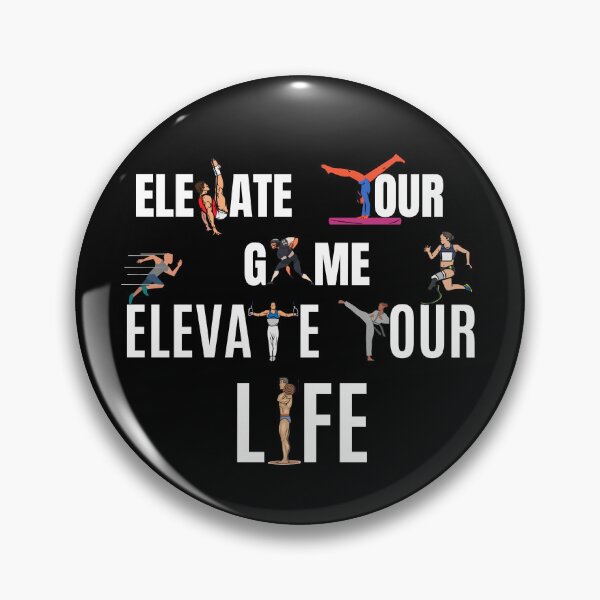 Item preview, Athletics - Elevate Your Game: Elevate Your Life designed and sold by WenegeeDesigns.