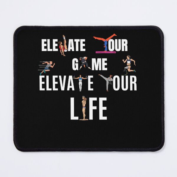 Item preview, Athletics - Elevate Your Game: Elevate Your Life designed and sold by WenegeeDesigns.