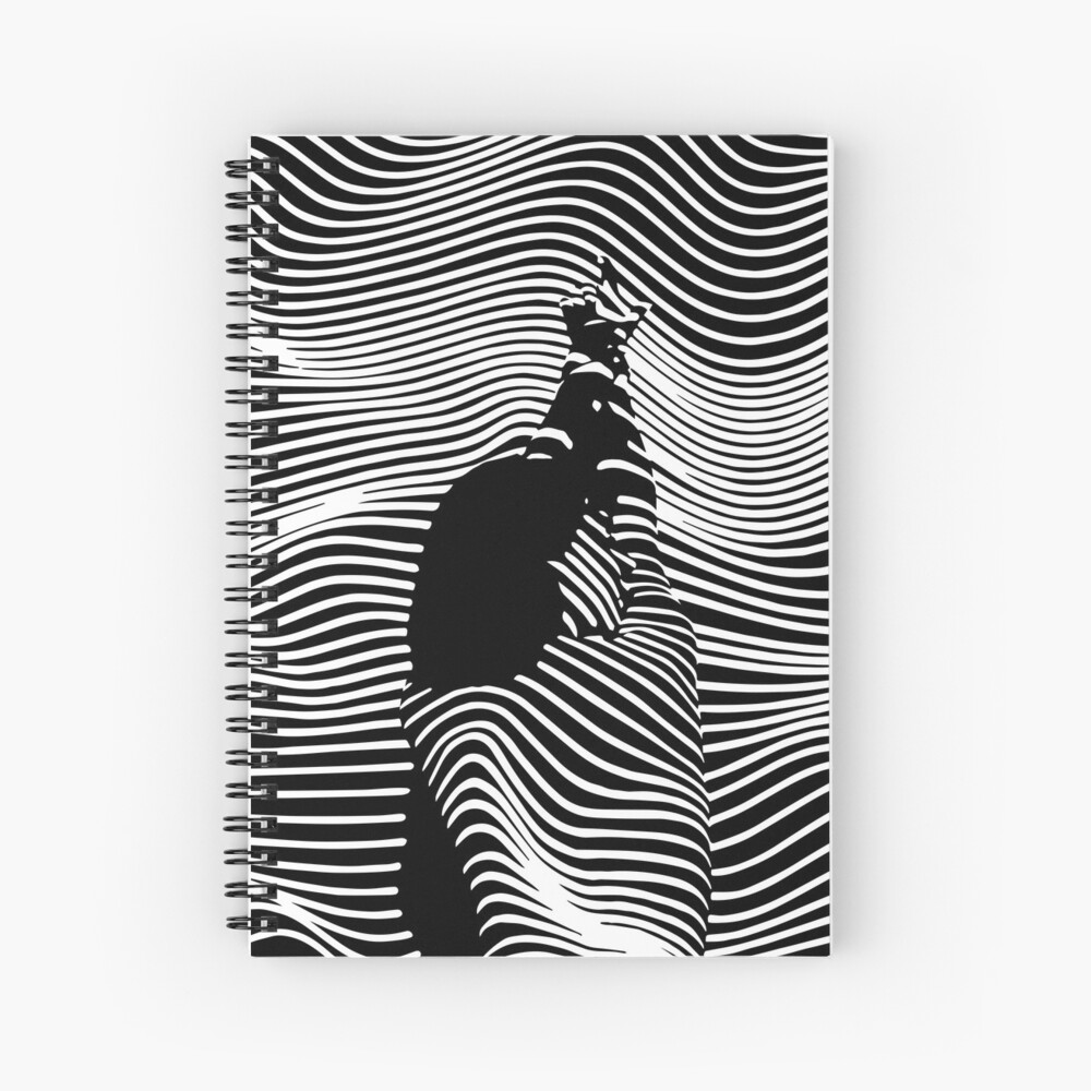 Item preview, Spiral Notebook designed and sold by blackink-design.