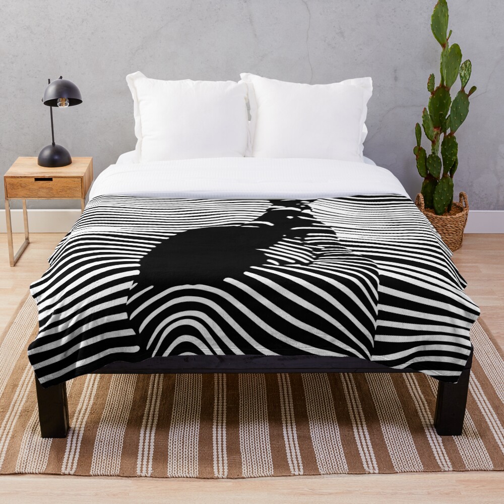 Item preview, Throw Blanket designed and sold by blackink-design.