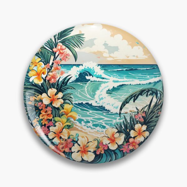Item preview, Sunny Day and Agitated Sea - Hawaii Orchids designed and sold by NautiChic.