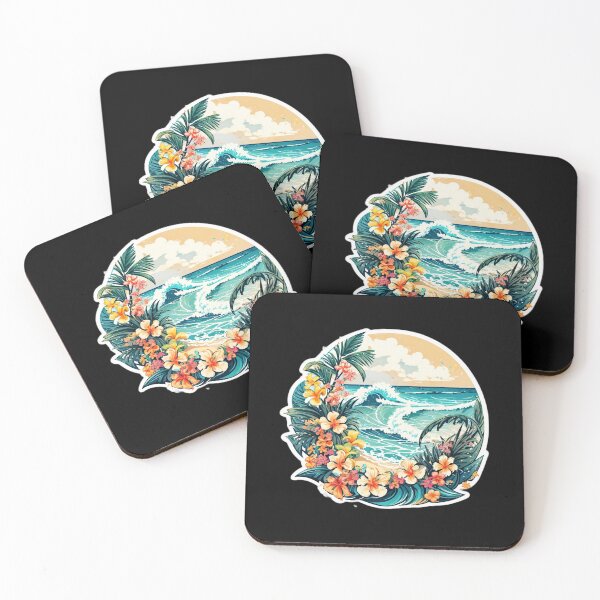 Item preview, Sunny Day and Agitated Sea - Hawaii Orchids designed and sold by NautiChic.