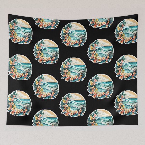 Item preview, Sunny Day and Agitated Sea - Hawaii Orchids designed and sold by NautiChic.