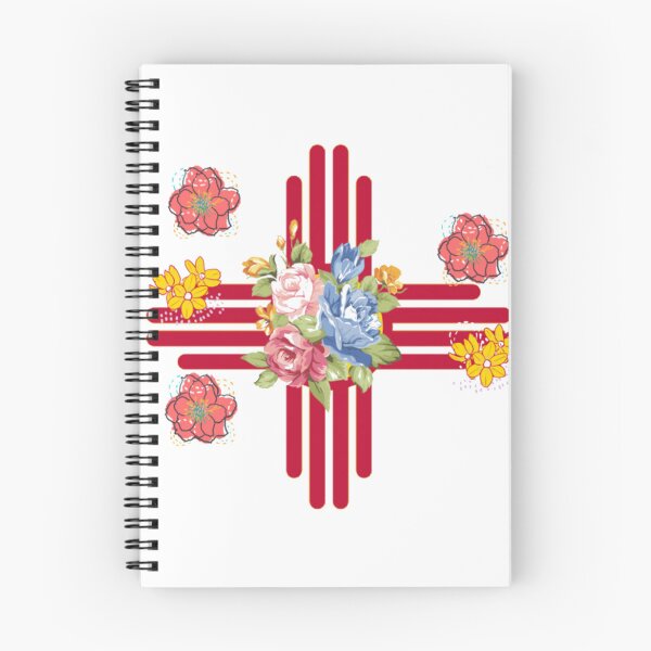 Item preview, New Mexico Flag Zia Symbol Flower Nature Flowers designed and sold by sadedream.