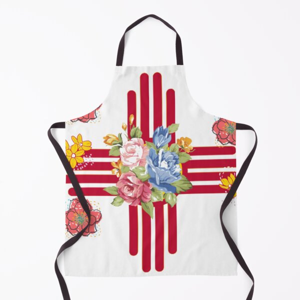Item preview, New Mexico Flag Zia Symbol Flower Nature Flowers designed and sold by sadedream.