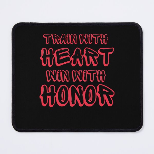 Item preview, Train With Heart: Win With Honor designed and sold by WenegeeDesigns.