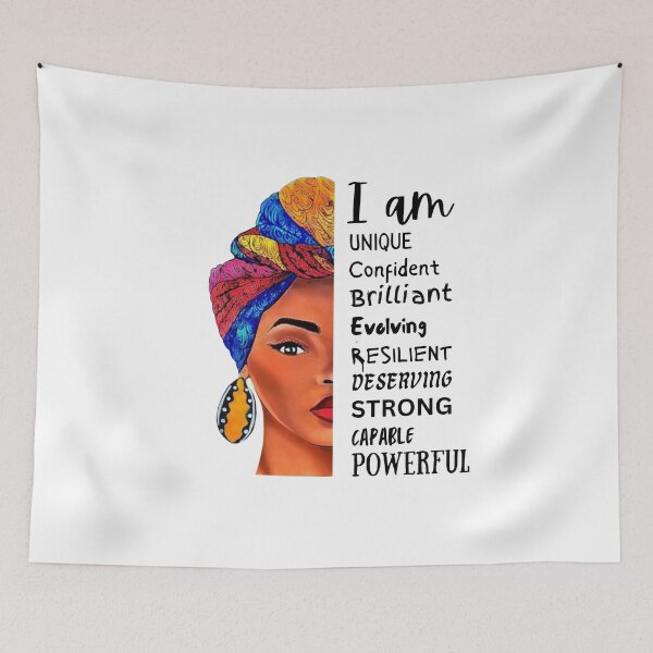 Item preview, African Sister Affirmations designed and sold by sourceoflife.