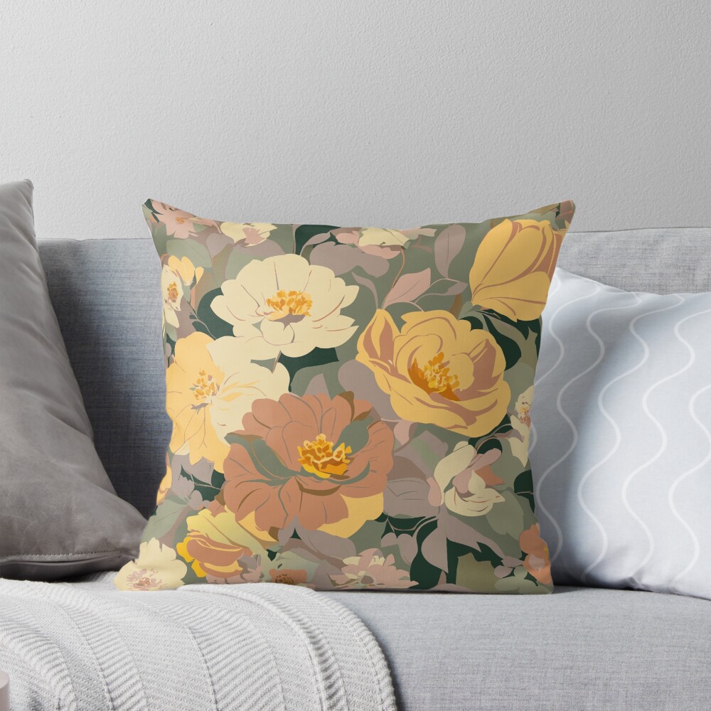 Item preview, Throw Pillow designed and sold by Riocloud.