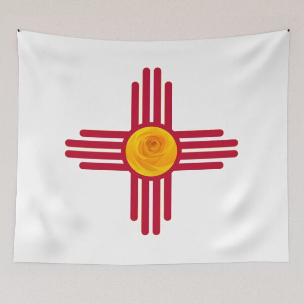 Item preview, Zia Sun Symbol New Mexico Flower Nature Foral designed and sold by sadedream.