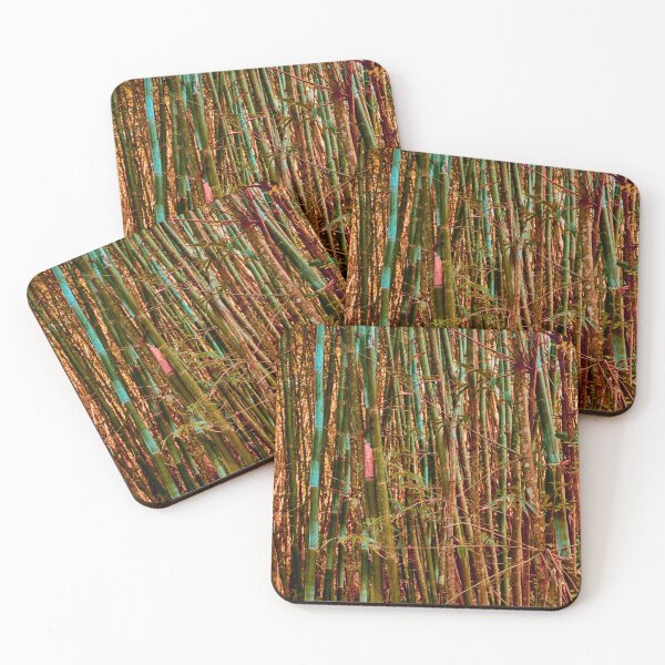 Item preview, Colourful wild Bamboo forest  designed and sold by stevepaint.