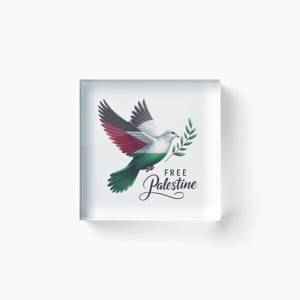 Item preview, Free Palestine Dove designed and sold by FREE_PALESTINE_DESIGN.