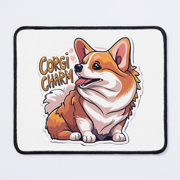 Item preview, Corgi Charm designed and sold by DiverseDoodles.