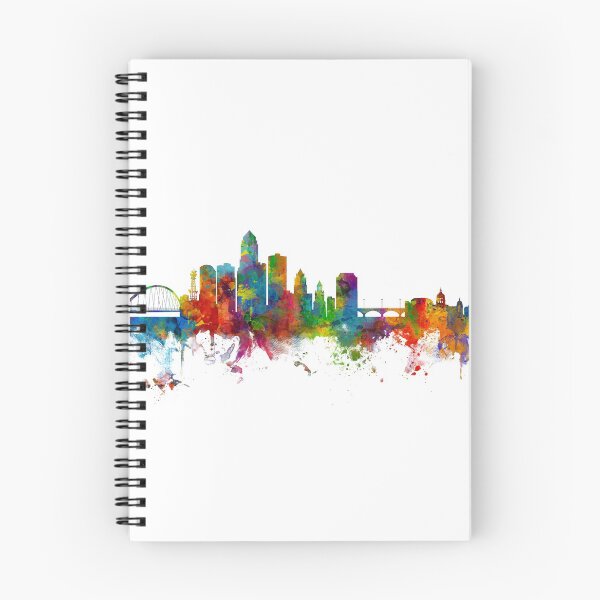 Item preview, Des Moines Iowa Skyline designed and sold by ArtPrints.