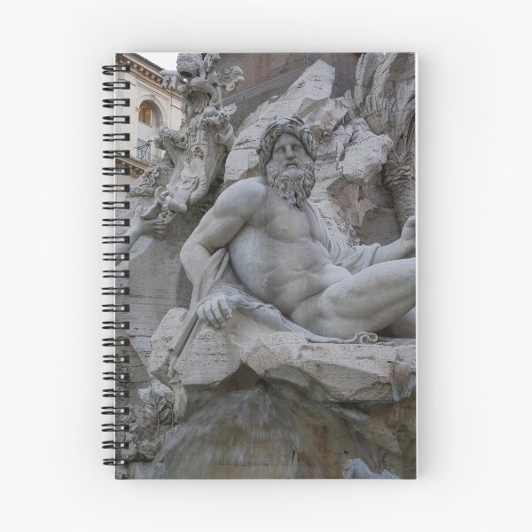 Item preview, Estatua de Roma, Italia en Piazza Navona. designed and sold by BESTRAVELVIDEO.