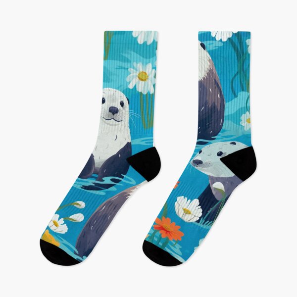 Item preview, Chillin otters designed and sold by DiveIntoDesigns.