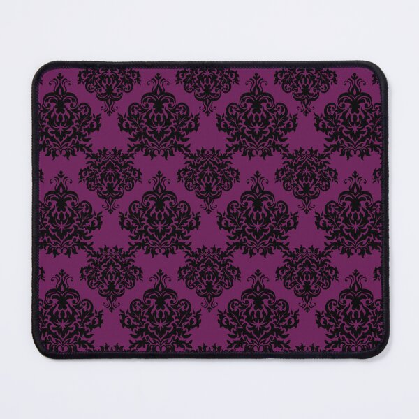 Aperçu de l'œuvre Petit Damassé Rose Foncé 3 créée et vendue par Pixels2Patterns.
