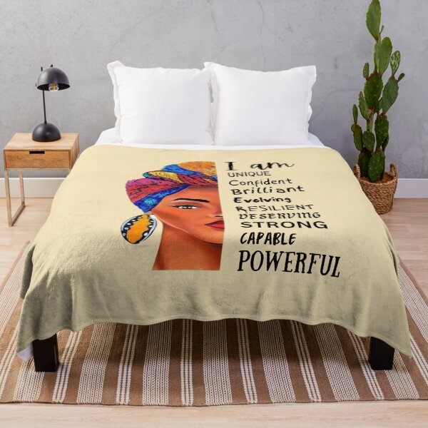Item preview, African Sister Affirmations designed and sold by sourceoflife.