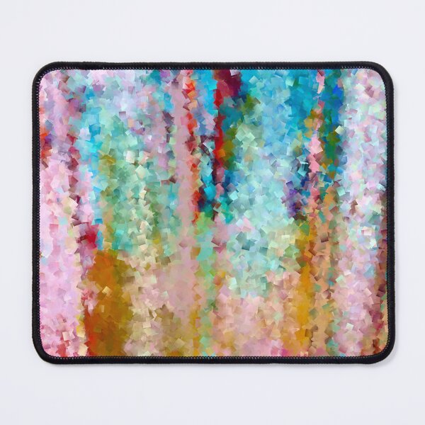 Item preview, Dreamy multicoloured  cubist abstract designed and sold by stevepaint.