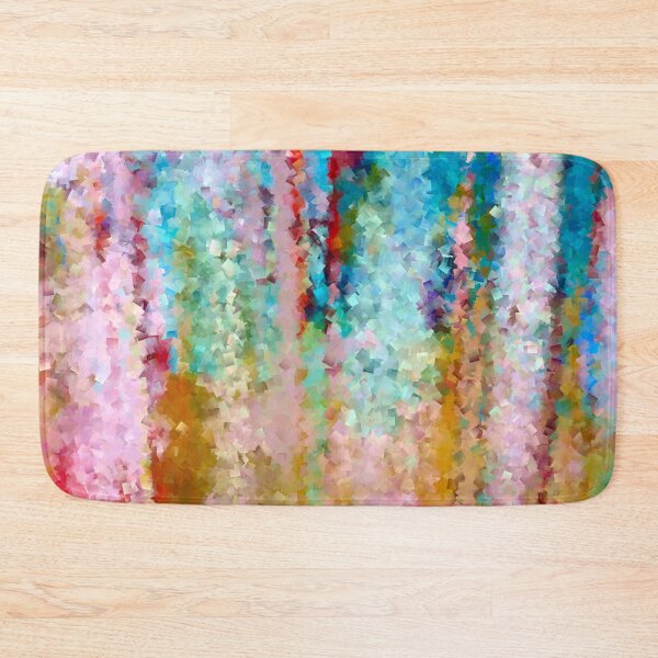 Item preview, Dreamy multicoloured  cubist abstract designed and sold by stevepaint.