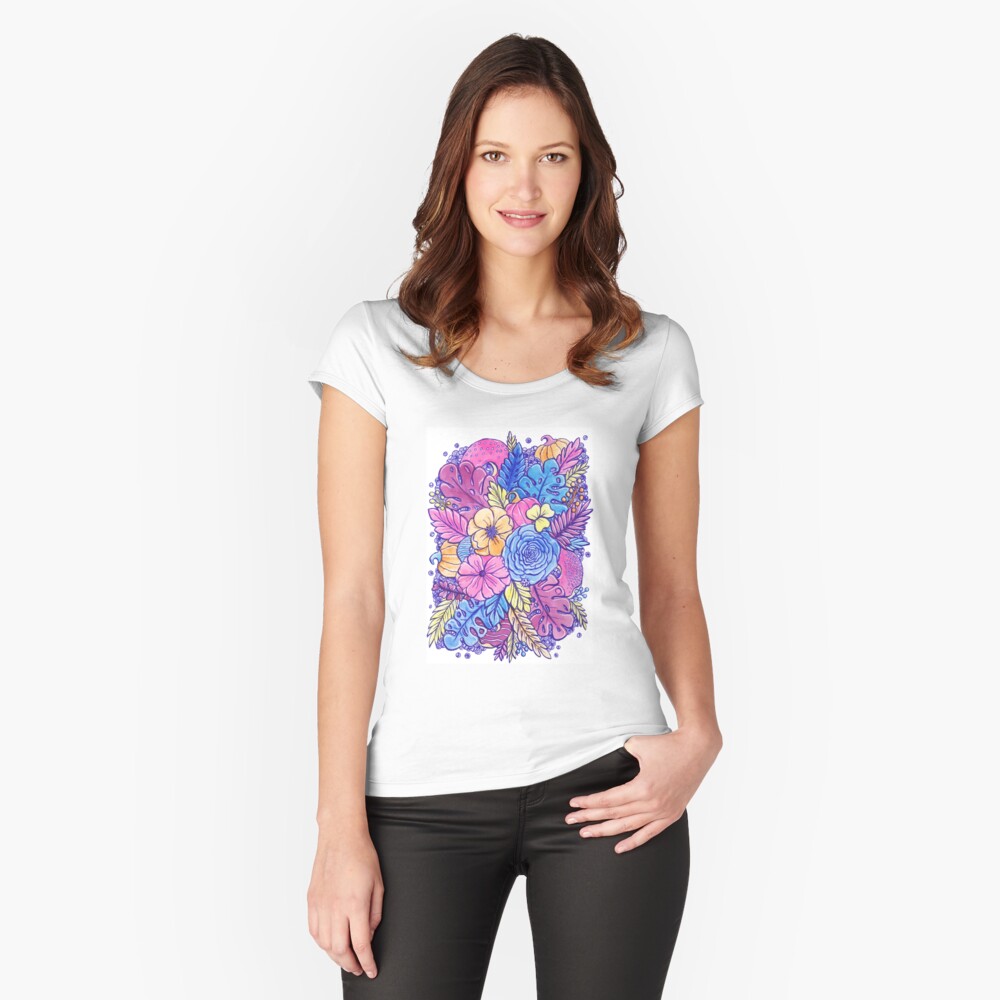 Item preview, Fitted Scoop T-Shirt designed and sold by ChrissieMurphyD.