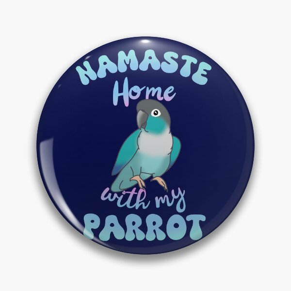 Item preview, Namaste home with my parrot - Turquoise conure designed and sold by FandomizedRose.