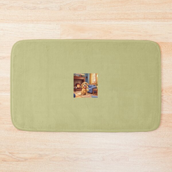 Item preview, Lively Puppy in Cozy Parlor designed and sold by Chukszy1.