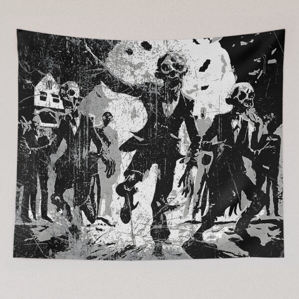 Item preview, Hordes of zombies invade the city. designed and sold by ratchawoot.