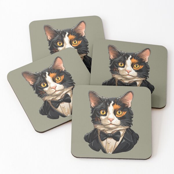 Item preview, Tuxedo Cat Pet Portrait  designed and sold by FoxTreeDesign.