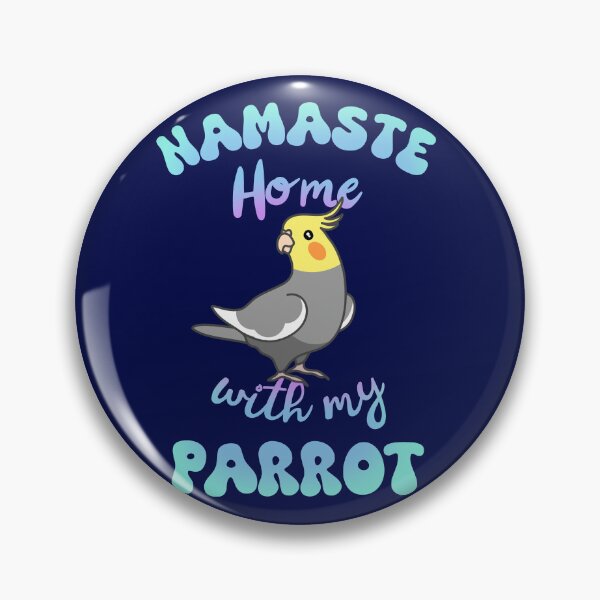 Item preview, Namaste home with my parrot -  Cockatiel designed and sold by FandomizedRose.