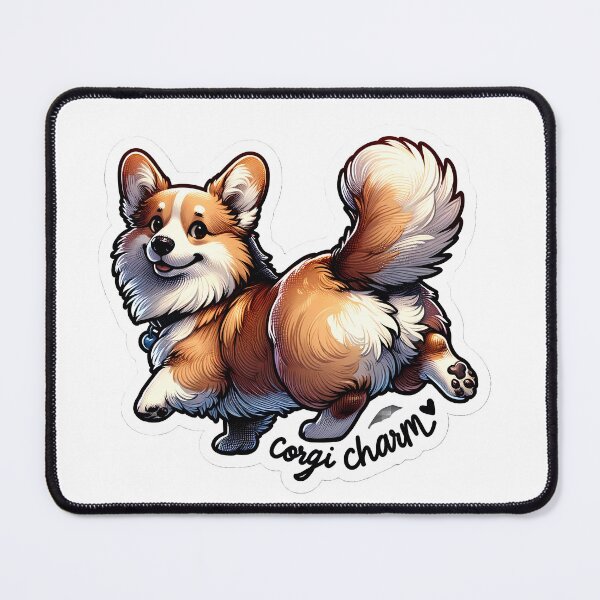 Item preview, Corgi Charm designed and sold by DiverseDoodles.