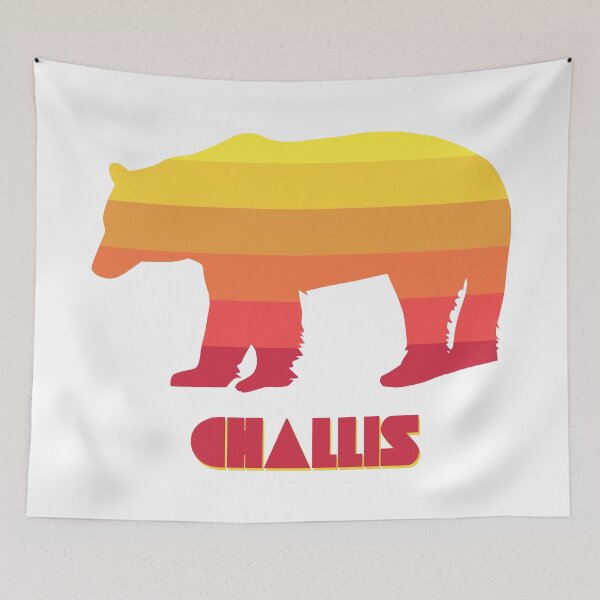 Item preview, Challis Idaho Rainbow Bear designed and sold by Esskay Designs.