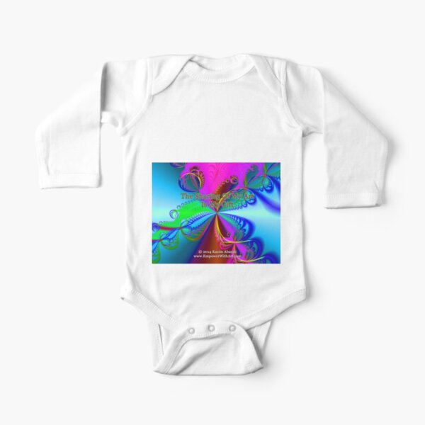 The Sharing Of My Art Is My Gift Long Sleeve Baby One-Piece