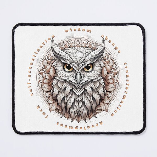 Item preview, Owl mandala design designed and sold by PRFXSA.