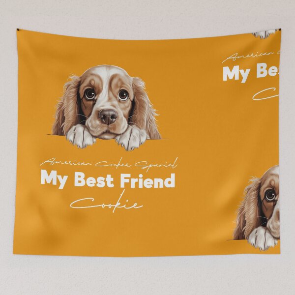Item preview, American cocker spaniel designed and sold by hojeong-art.